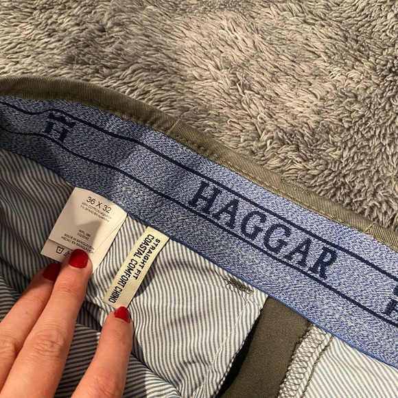 Hagger-Straight Fit Men's Pants 36x32 - Picture 3 of 5